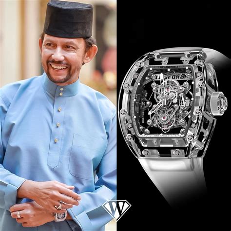 Sultan Of Brunei Hassanal Bolkiah Richard Mille .